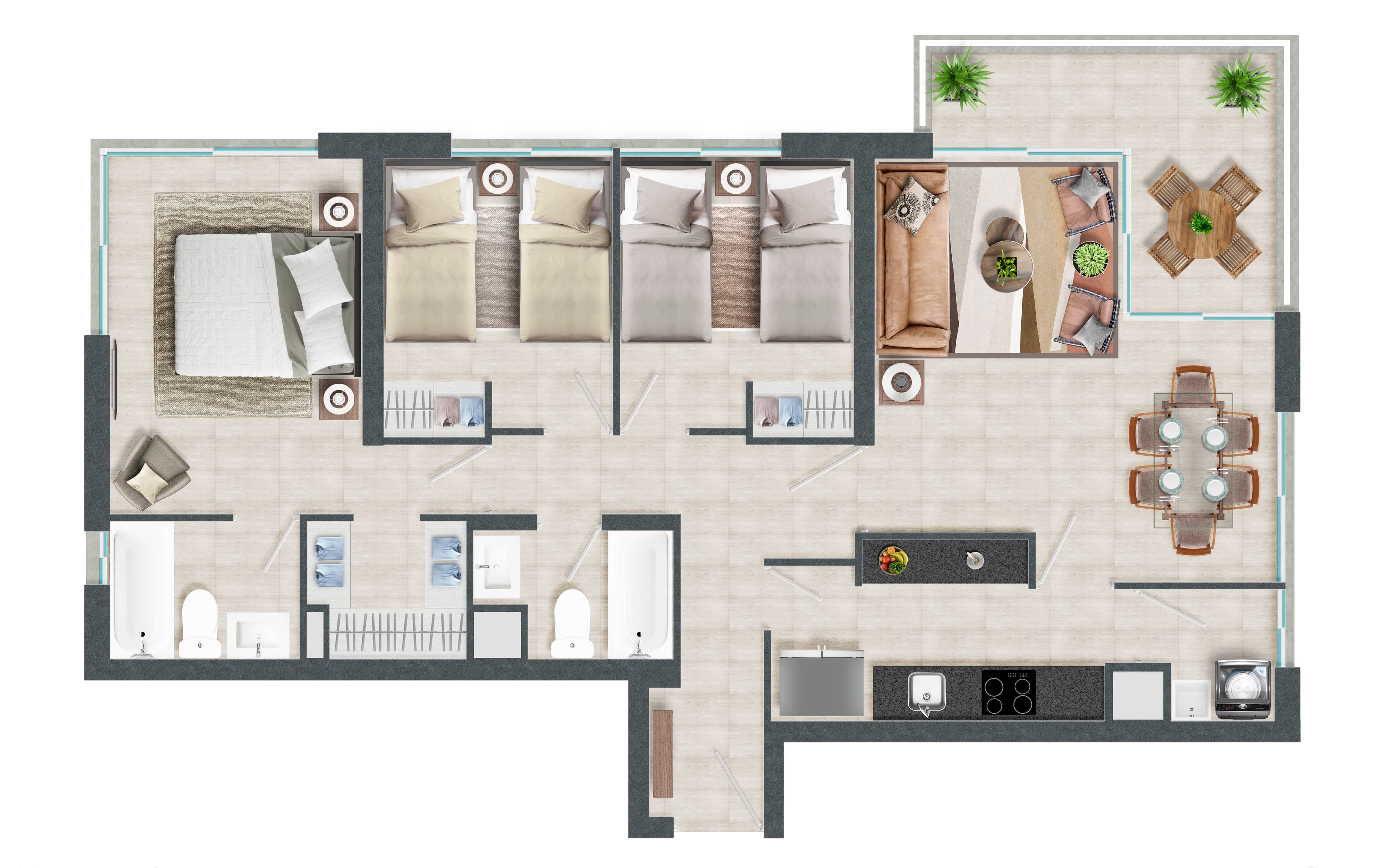 ⭐ JPA — Depto N° 210, Jose Pedro Alessandri 1498 · Inversión Inmobiliaria