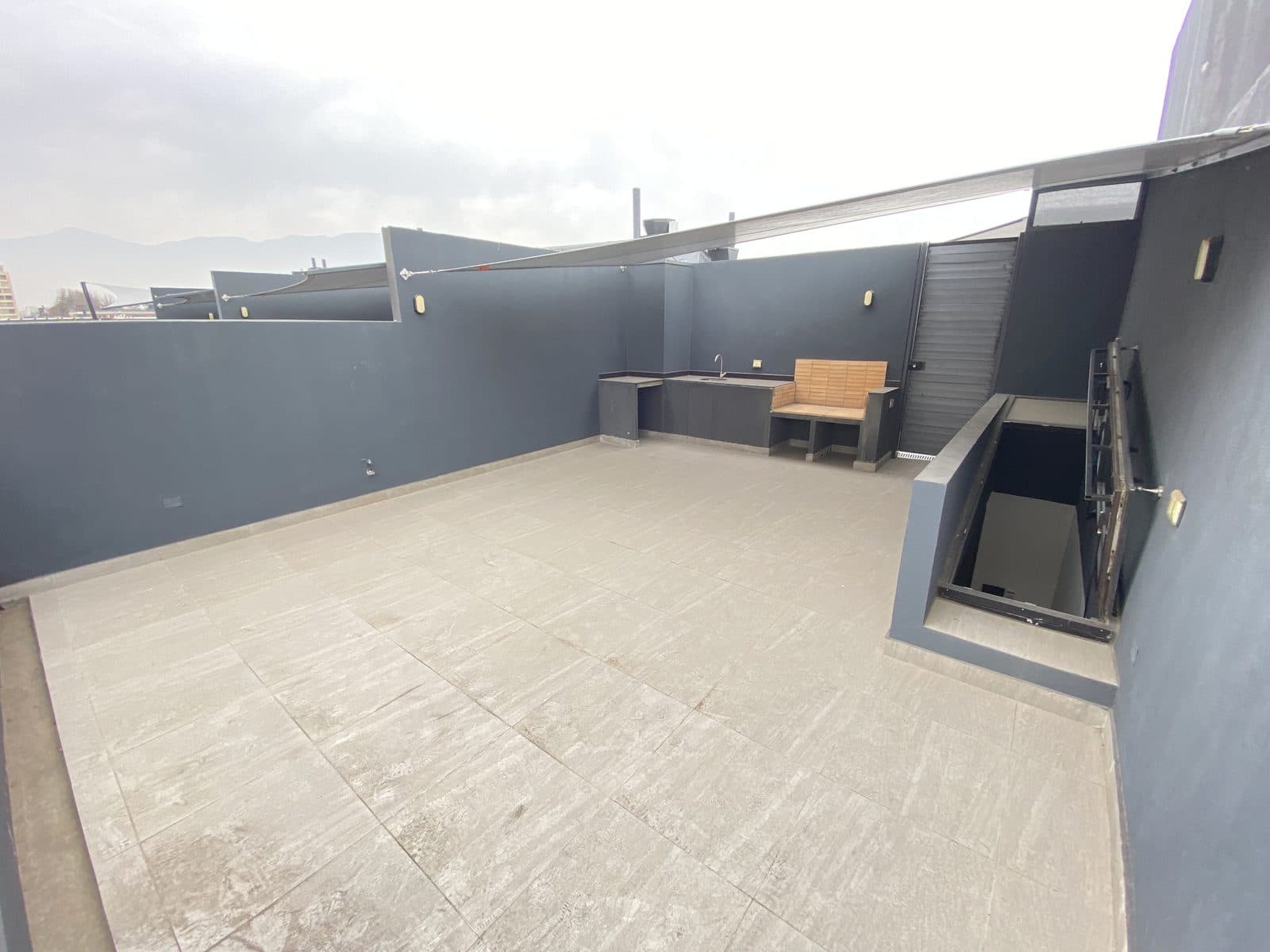 Depto 1D + Azotea 41m² c/ Quincho — Providencia