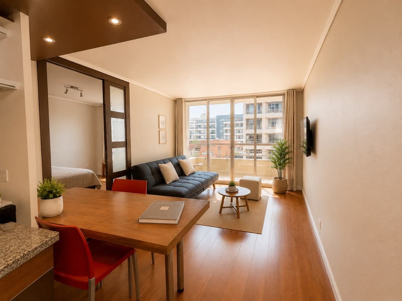 Depto 805 1D/1B con terraza Lira 526, Santiago Centro